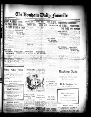 The Bonham Daily Favorite (Bonham, Tex.), Vol. 27, No. 10, Ed. 1 Saturday, July 19, 1924