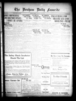 The Bonham Daily Favorite (Bonham, Tex.), Vol. 23, No. 140, Ed. 1 Saturday, January 15, 1921