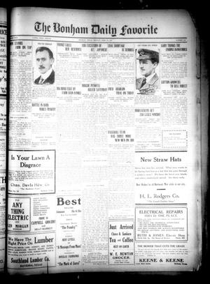 The Bonham Daily Favorite (Bonham, Tex.), Vol. 23, No. 219, Ed. 1 Monday, April 18, 1921