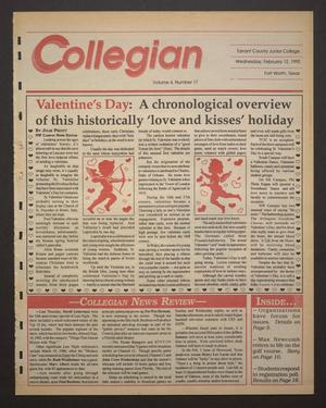 Collegian (Hurst, Tex.), Vol. 4, No. 17, Ed. 1 Wednesday, February 12, 1992