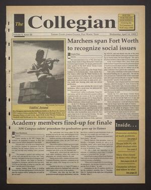 The Collegian (Hurst, Tex.), Vol. 5, No. 22, Ed. 1 Wednesday, April 14, 1993