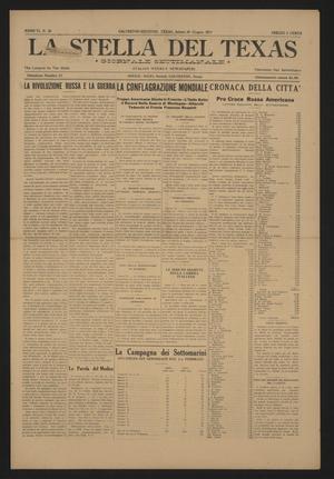 La Stella del Texas (Galveston, Tex.), Vol. 6, No. 26, Ed. 1 Saturday, June 30, 1917