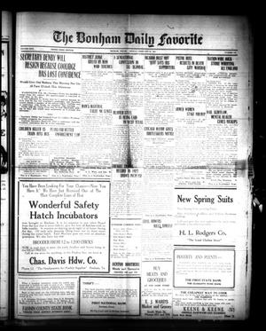 The Bonham Daily Favorite (Bonham, Tex.), Vol. 26, No. 193, Ed. 1 Monday, February 18, 1924