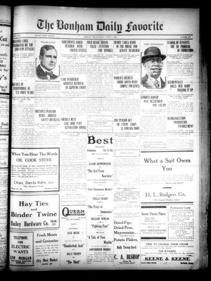 The Bonham Daily Favorite (Bonham, Tex.), Vol. 23, No. 297, Ed. 1 Friday, June 17, 1921