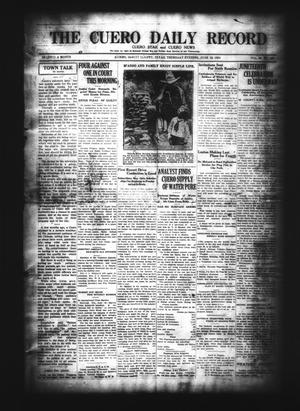 The Cuero Daily Record (Cuero, Tex.), Vol. 60, No. 145, Ed. 1 Thursday, June 19, 1924