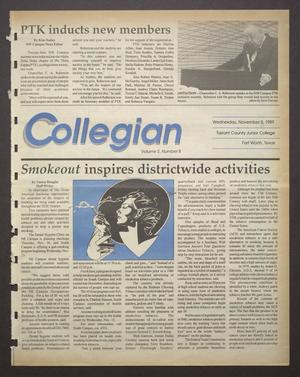 Collegian (Hurst, Tex.), Vol. 2, No. 8, Ed. 1 Wednesday, November 8, 1989