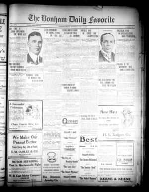 The Bonham Daily Favorite (Bonham, Tex.), Vol. 23, No. 186, Ed. 1 Thursday, March 10, 1921