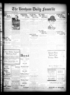 The Bonham Daily Favorite (Bonham, Tex.), Vol. 23, No. 237, Ed. 1 Tuesday, May 10, 1921