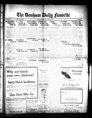 The Bonham Daily Favorite (Bonham, Tex.), Vol. 26, No. 225, Ed. 1 Wednesday, March 26, 1924