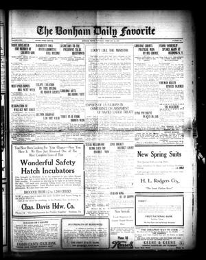 The Bonham Daily Favorite (Bonham, Tex.), Vol. 26, No. 198, Ed. 1 Saturday, February 23, 1924