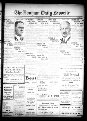 The Bonham Daily Favorite (Bonham, Tex.), Vol. 23, No. 243, Ed. 1 Tuesday, May 17, 1921