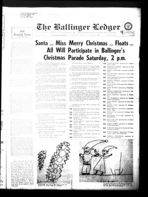 The Ballinger Ledger (Ballinger, Tex.), Vol. 82, No. 46, Ed. 1 Thursday, December 5, 1968