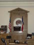 Photograph: Anderson County Courthouse Judge's Bench