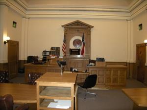 Anderson County Courthouse Courtroom