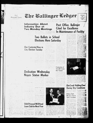 The Ballinger Ledger (Ballinger, Tex.), Vol. 80, No. 41, Ed. 1 Thursday, March 30, 1967