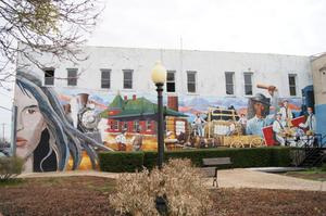 [Mural in Angelina County]