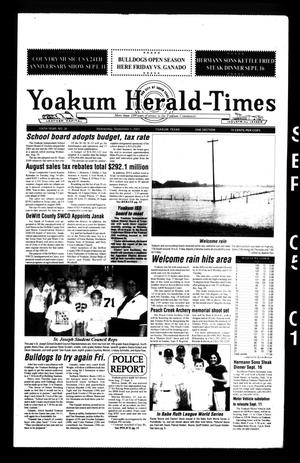 Yoakum Herald-Times (Yoakum, Tex.), Vol. 109, No. 36, Ed. 1 Wednesday, September 5, 2001