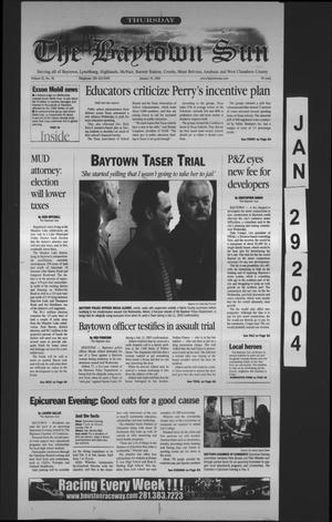 Primary view of object titled 'The Baytown Sun (Baytown, Tex.), Vol. 82, No. 58, Ed. 1 Thursday, January 29, 2004'.