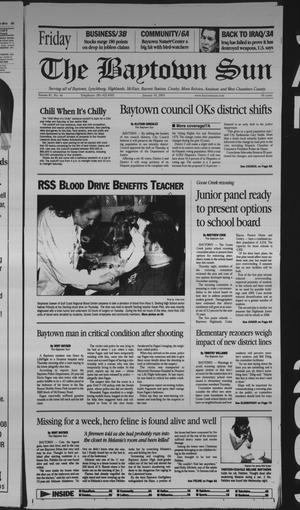 Primary view of object titled 'The Baytown Sun (Baytown, Tex.), Vol. 81, No. 46, Ed. 1 Friday, January 10, 2003'.