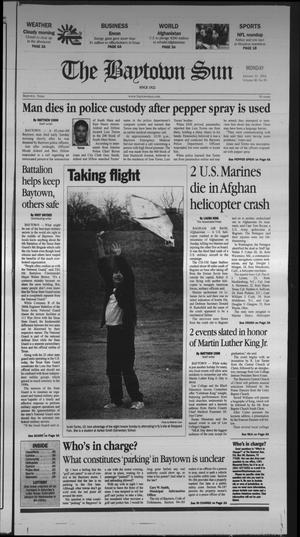 The Baytown Sun (Baytown, Tex.), Vol. 80, No. 56, Ed. 1 Monday, January 21, 2002