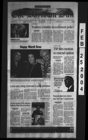 The Baytown Sun (Baytown, Tex.), Vol. 82, No. 85, Ed. 1 Wednesday, February 25, 2004