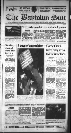 The Baytown Sun (Baytown, Tex.), Vol. 80, No. 351, Ed. 1 Tuesday, November 12, 2002