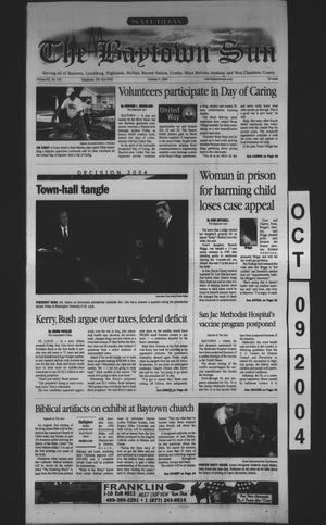 Primary view of object titled 'The Baytown Sun (Baytown, Tex.), Vol. 83, No. 310, Ed. 1 Saturday, October 9, 2004'.