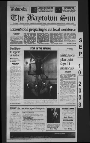 The Baytown Sun (Baytown, Tex.), Vol. 81, No. 286, Ed. 1 Wednesday, September 10, 2003