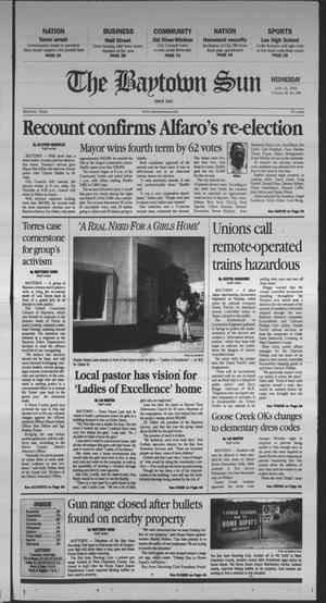The Baytown Sun (Baytown, Tex.), Vol. 80, No. 198, Ed. 1 Wednesday, June 12, 2002