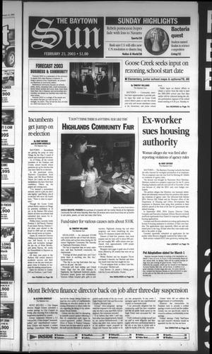 The Baytown Sun (Baytown, Tex.), Vol. 81, No. 90, Ed. 1 Sunday, February 23, 2003