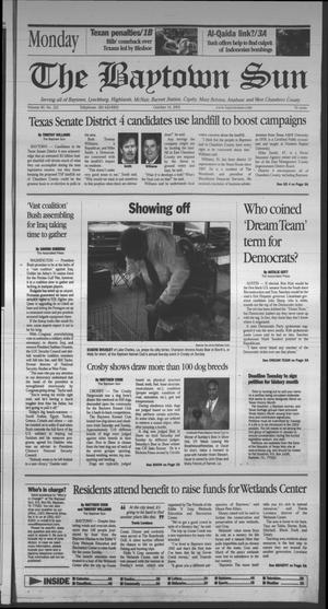 The Baytown Sun (Baytown, Tex.), Vol. 80, No. 322, Ed. 1 Monday, October 14, 2002
