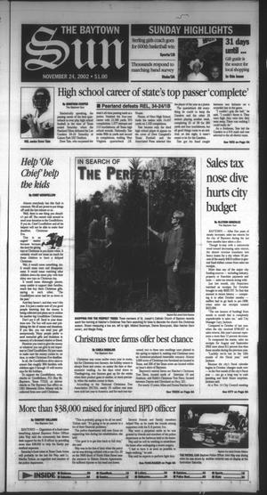 Primary view of object titled 'The Baytown Sun (Baytown, Tex.), Vol. 80, No. 363, Ed. 1 Sunday, November 24, 2002'.