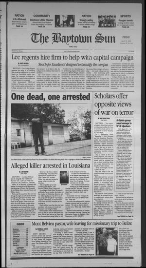 The Baytown Sun (Baytown, Tex.), Vol. 80, No. 144, Ed. 1 Friday, April 19, 2002