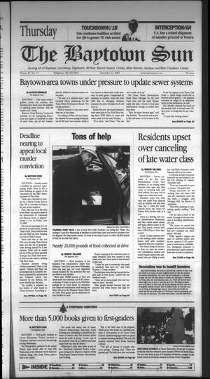 The Baytown Sun (Baytown, Tex.), Vol. 81, No. 15, Ed. 1 Thursday, December 12, 2002