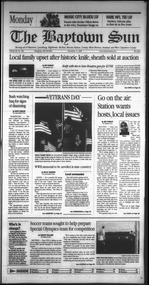 The Baytown Sun (Baytown, Tex.), Vol. 80, No. 350, Ed. 1 Monday, November 11, 2002