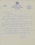 Thumbnail image of item number 1 in: '[Letter from Virginia Duff to Truett Latimer, July 5, 1953]'.