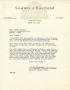 Letter: [Letter from J. M. Nuessle to Truett Latimer, March 26, 1953]