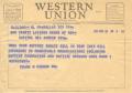 Thumbnail image of item number 1 in: '[Telegram from Frank M. Ryburn, Sr., April 12, 1954]'.