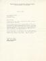 Letter: [Letter from Bee Nichols to Truett Latimer, June 8, 1954]