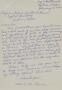 Letter: [Letter from Mrs. J. M. Reneau to Truett Latimer, February 18, 1953]