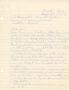 Letter: [Letter from Mrs. John Oliver to Truett Latimer, March 27, 1953]