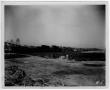 Photograph: [Ruins of a warehouse and wharf after the 1947 Texas City Disaster]