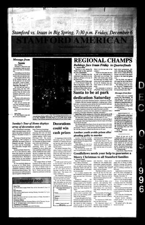 Stamford American (Stamford, Tex.), Vol. 72, No. 37, Ed. 1 Thursday, December 5, 1996