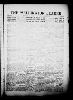 Primary view of object titled 'The Wellington Leader (Wellington, Tex.), Vol. 14, No. 28, Ed. 1 Friday, February 9, 1923'.