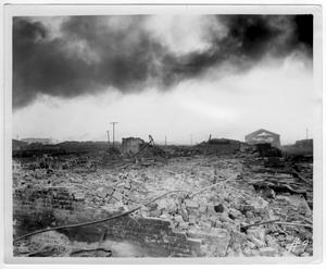 [Destroyed warehouse after the 1947 Texas City Disaster]