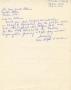 Primary view of [Letter from Mrs. Ralph Duncan to Truett Latimer, February 5, 1953]