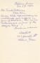 Primary view of [Letter from A. W. Hill to Truett Latimer, February 3, 1953]