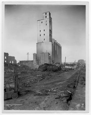 [Near the grain elevator after the 1947 Texas City Disaster]