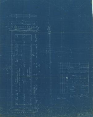Primary view of object titled 'Sole Plate for Thrust Bearing [Engine Room]'.