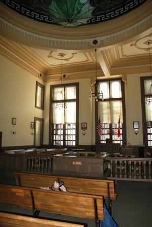 1891 Colorado County Courthouse Restoration Interior